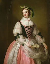 Retrato de Frances Macartney, c.1745